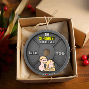 Personalized Gifts For Couple Christmas Naughty Couple Ornament 02OHPU051124HH
