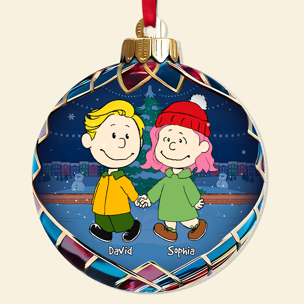 Personalized Gifts For Couple Christmas Ornament 01OHPU121124HH - Image 6