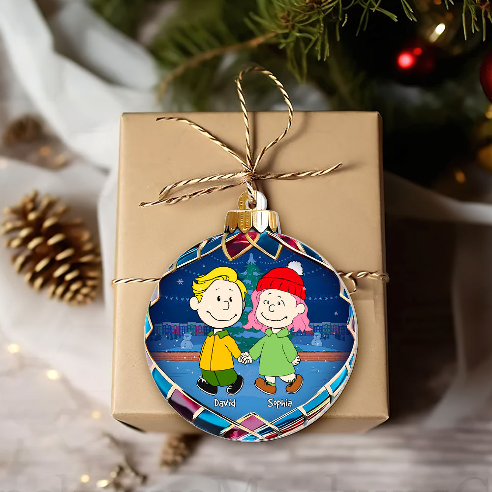 Personalized Gifts For Couple Christmas Ornament 01OHPU121124HH - Image 8