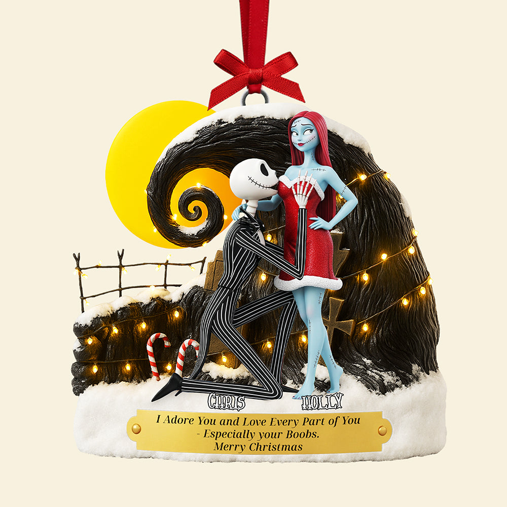 Personalized Gifts For Couple Christmas Ornament 01ohta170925 - Image 5