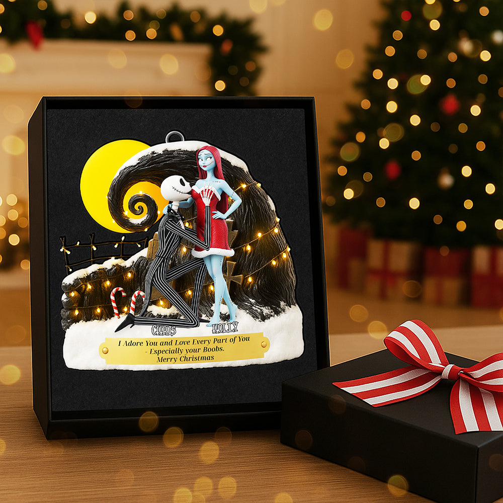 Personalized Gifts For Couple Christmas Ornament 01ohta170925 - Image 4