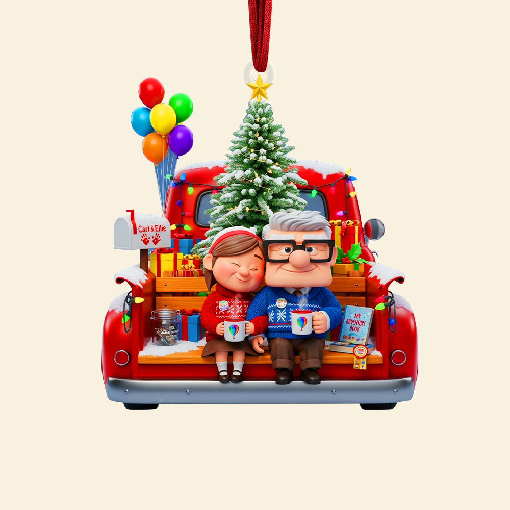 Personalized Gifts For Couple Christmas Ornament 01totn040925 - Image 4