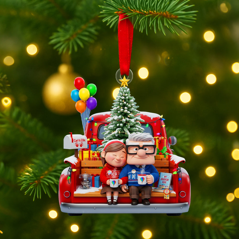 Personalized Gifts For Couple Christmas Ornament 01totn040925 - Image 3