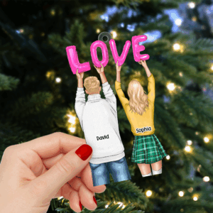Personalized Gifts For Couple Christmas Ornament 02acpu131124