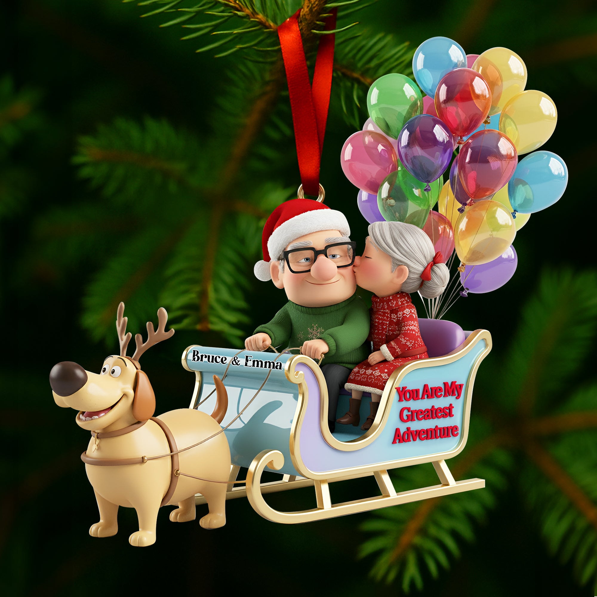 Personalized Gifts For Couple Christmas Ornament 02tglu270925