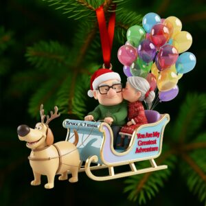 Alternative view of Personalized Gifts For Couple Christmas Ornament 02tglu270925