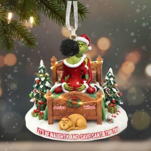 Alternative view of Personalized Gifts For Couple Christmas Ornament 02tomg031025