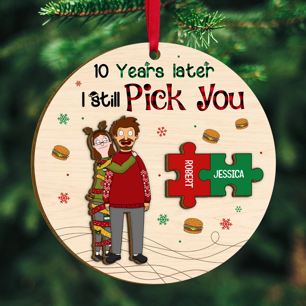 Personalized Gifts For Couple Christmas Ornament 02xqti071124hg