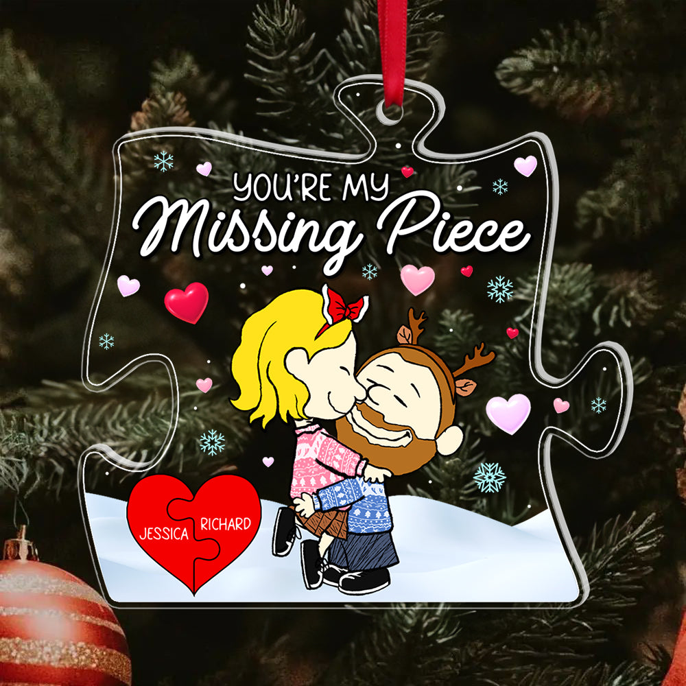 Personalized Gifts For Couple Christmas Ornament 03KAQN201124HHHG