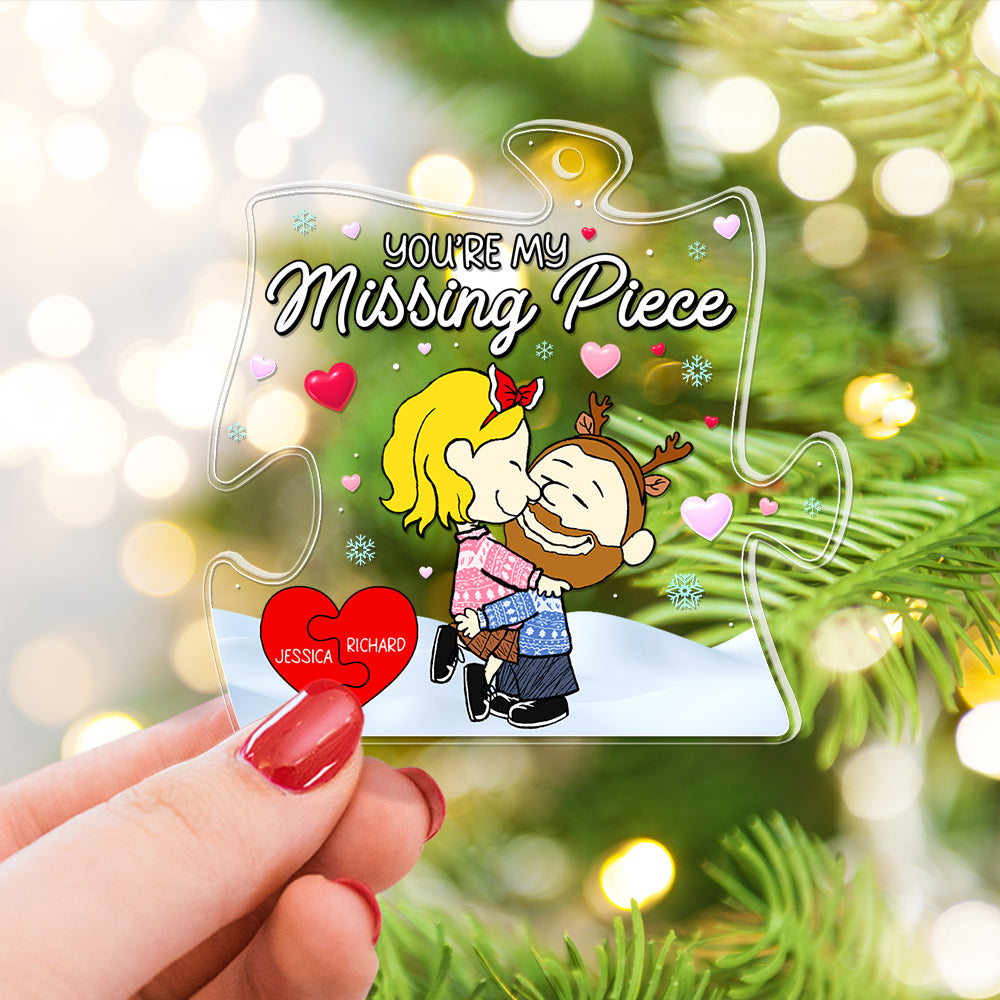 Personalized Gifts For Couple Christmas Ornament 03KAQN201124HHHG - Image 3