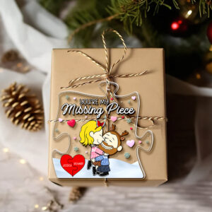 Alternative view of Personalized Gifts For Couple Christmas Ornament 03KAQN201124HHHG