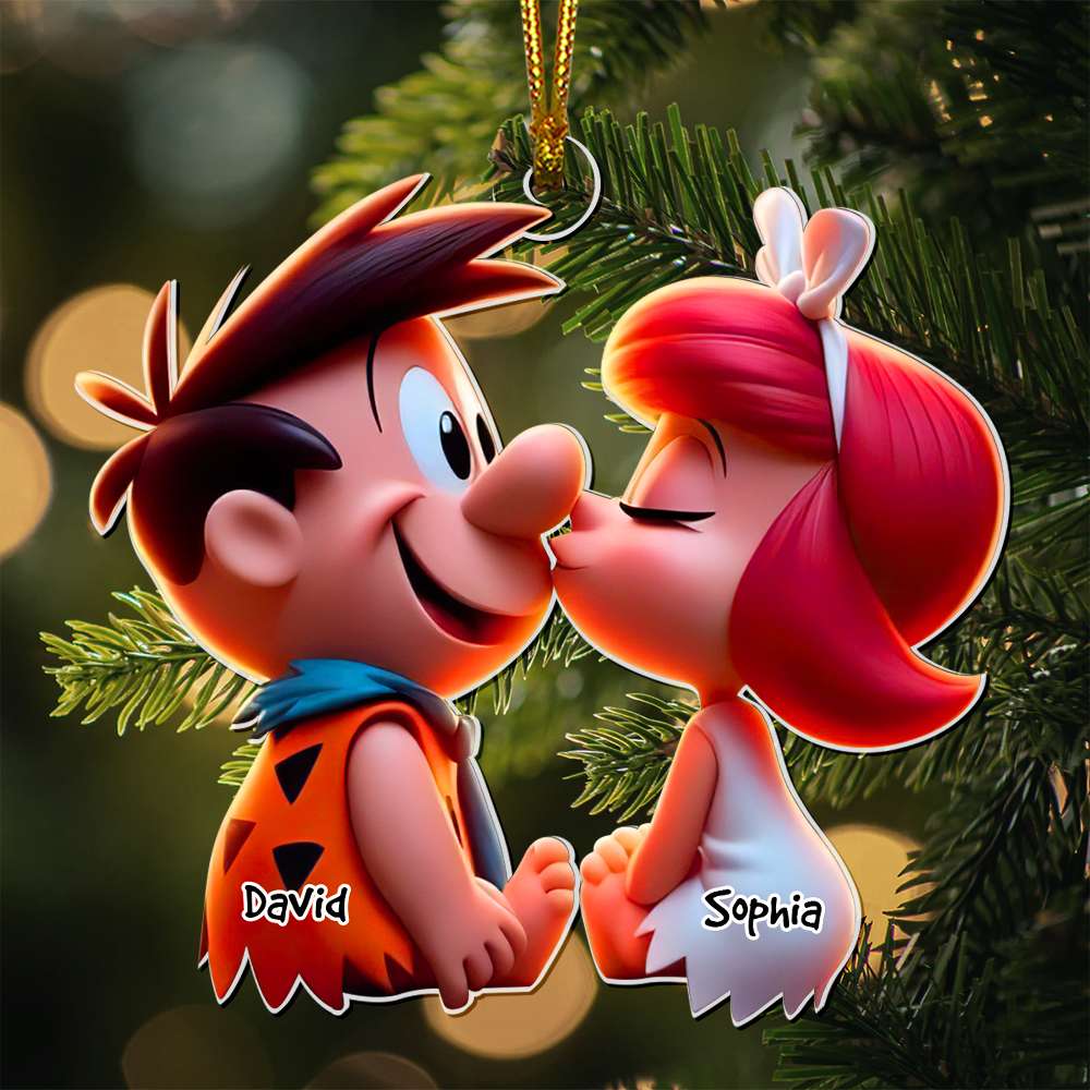 Personalized Gifts For Couple Christmas Ornament 03OHDT131124 - Image 3