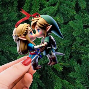 Alternative view of Personalized Gifts For Couple Christmas Ornament 03ohti141124