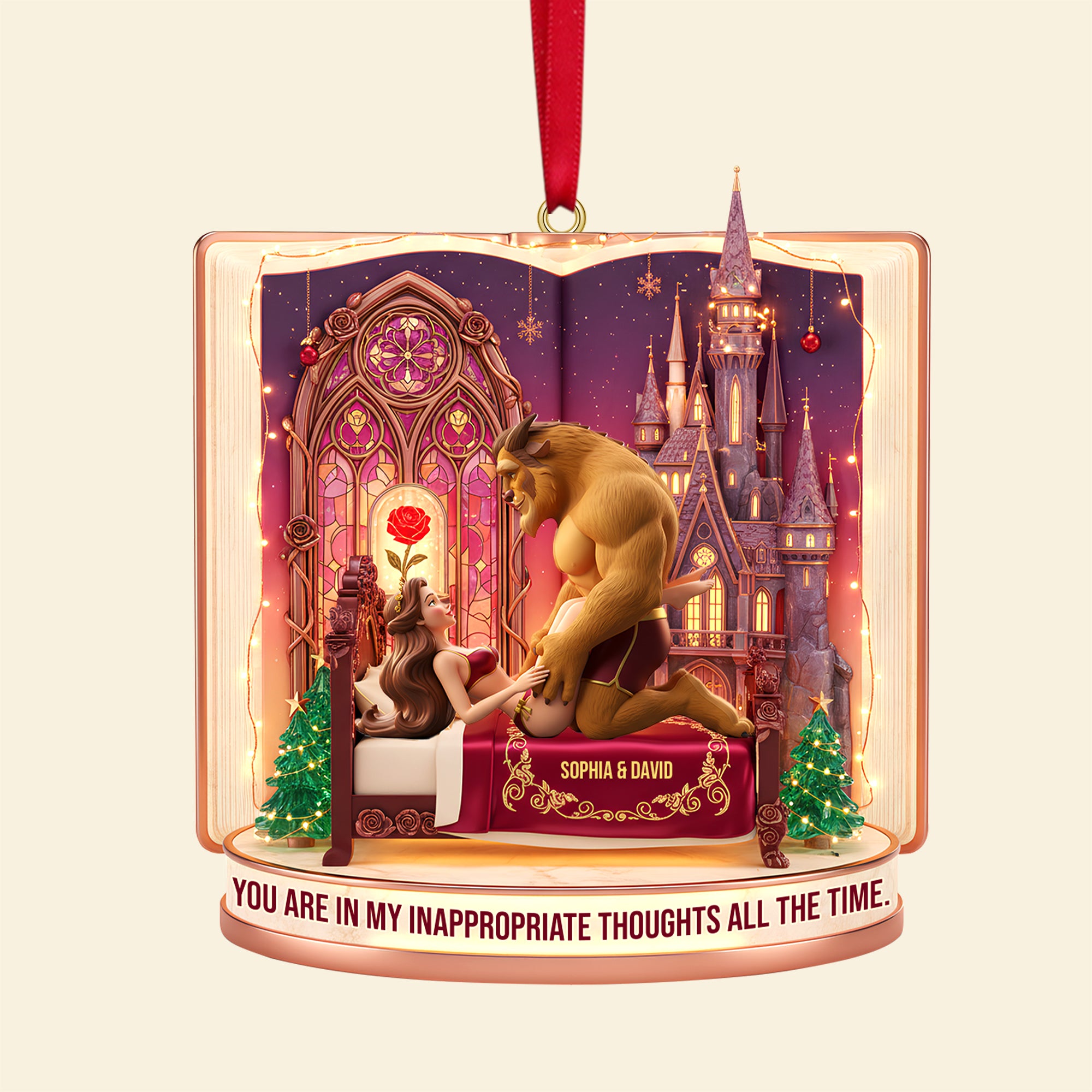 Personalized Gifts For Couple Christmas Ornament 03ohtn231025 - Image 4