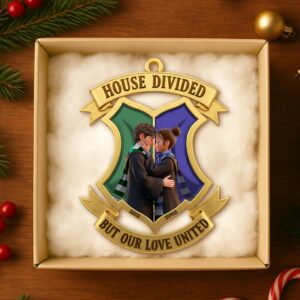 Alternative view of Personalized Gifts For Couple Christmas Ornament 03ohtn300925