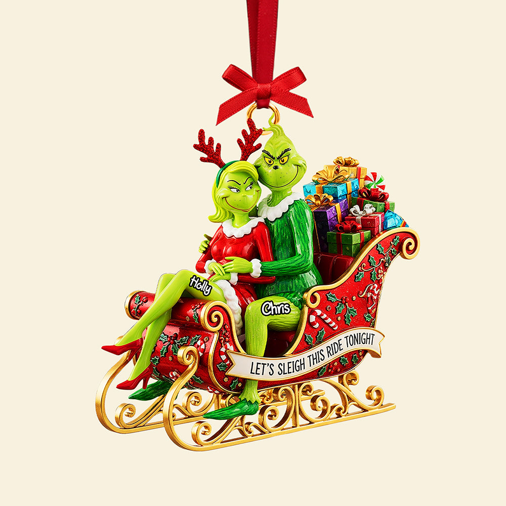 Personalized Gifts For Couple Christmas Ornament 03pgta150925 - Image 5