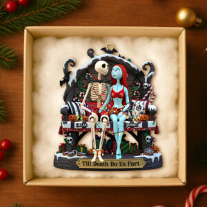 Alternative view of Personalized Gifts For Couple Christmas Ornament 03totn211025