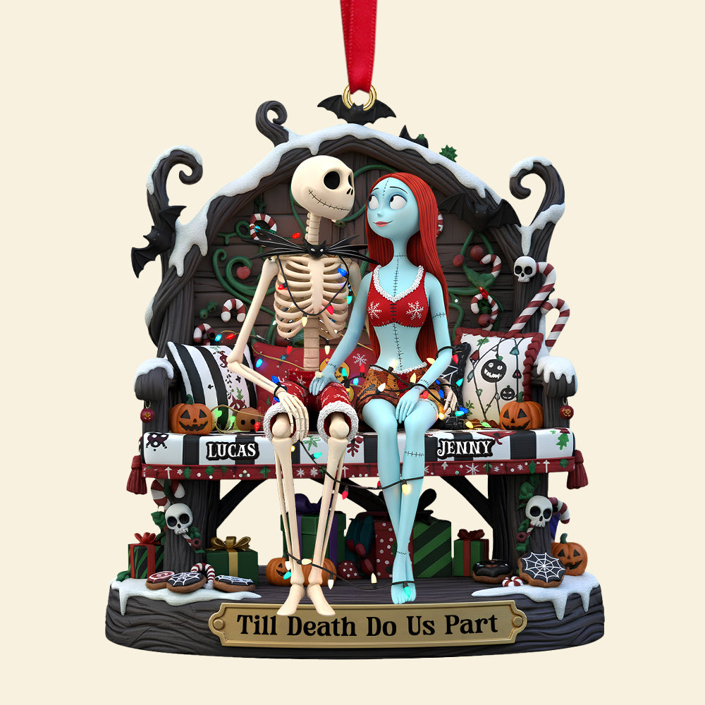 Personalized Gifts For Couple Christmas Ornament 03totn211025 - Image 3