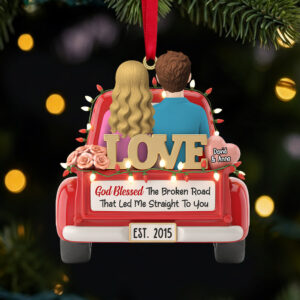 Personalized Gifts For Couple Christmas Ornament 04natn171025