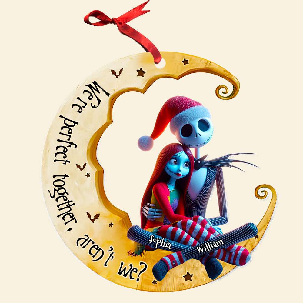 Personalized Gifts For Couple Christmas Ornament 04OHDT091124 - Image 4