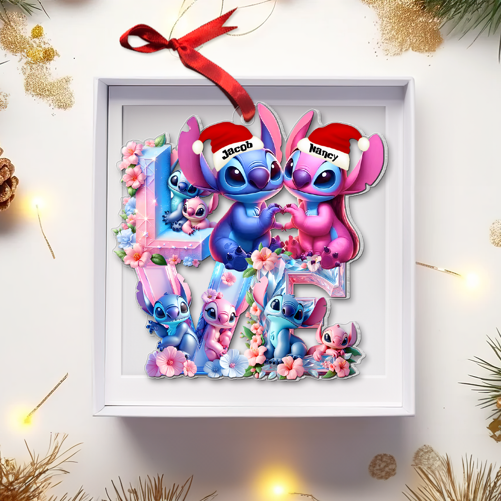 Personalized Gifts For Couple Christmas Ornament 05ohpu091124 - Image 6