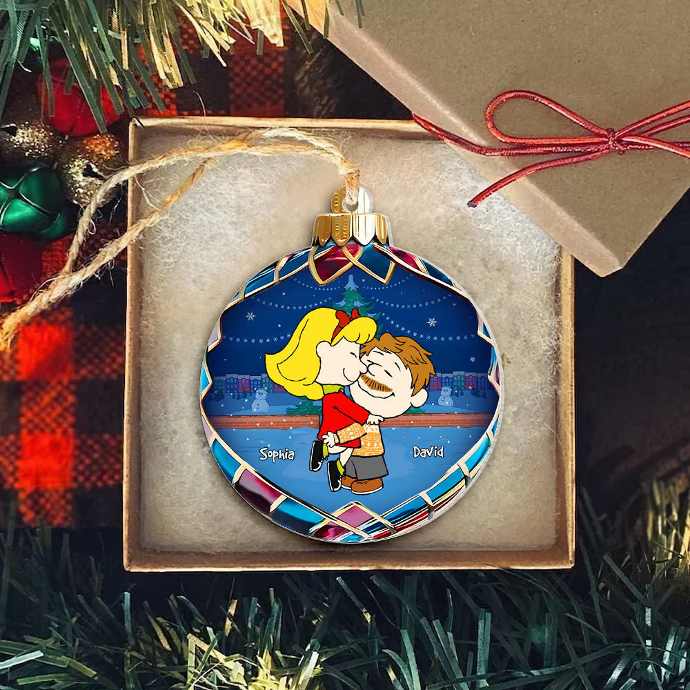 Personalized Gifts For Couple Christmas Ornament 05OHPU121124HG - Image 7