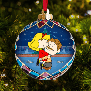 Alternative view of Personalized Gifts For Couple Christmas Ornament 05OHPU121124HG