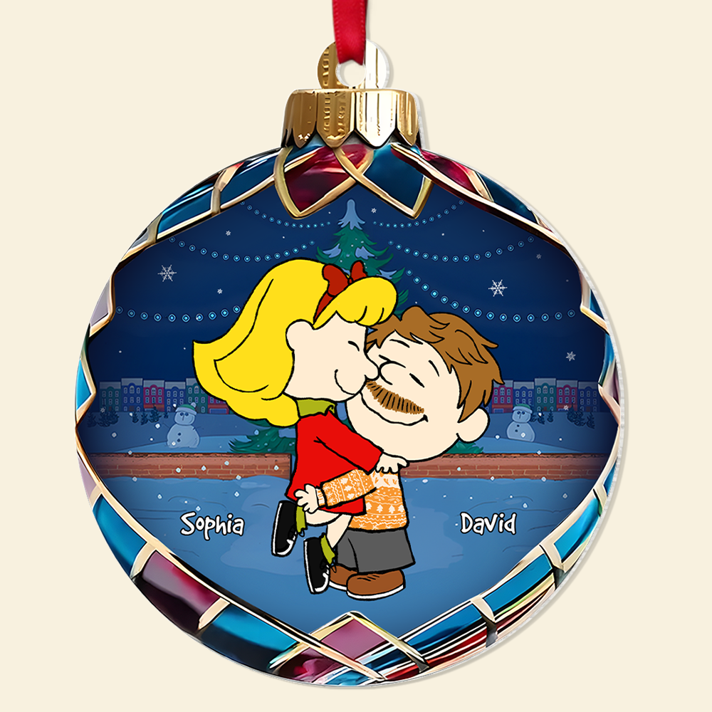 Personalized Gifts For Couple Christmas Ornament 05OHPU121124HG - Image 6