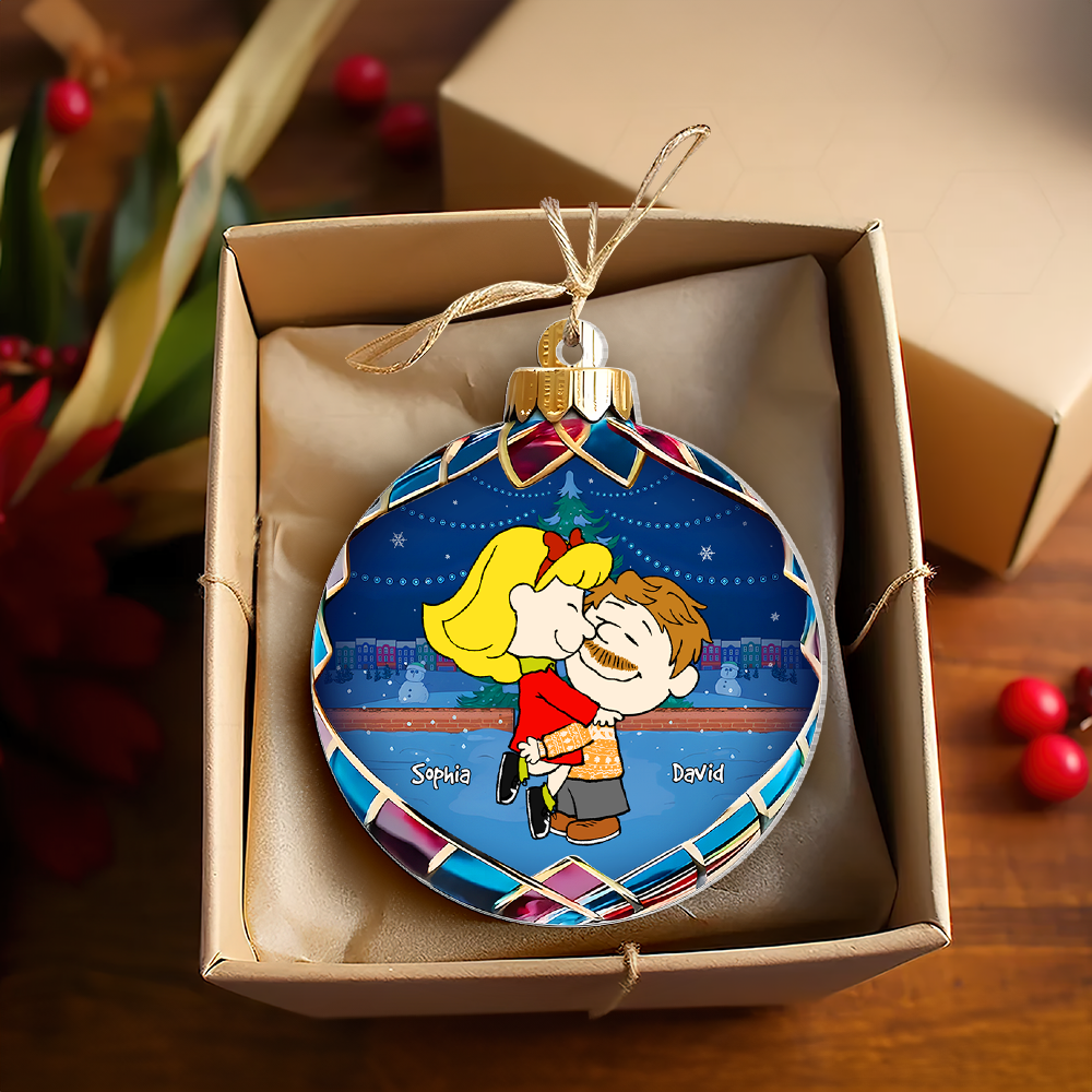 Personalized Gifts For Couple Christmas Ornament 05OHPU121124HG - Image 5