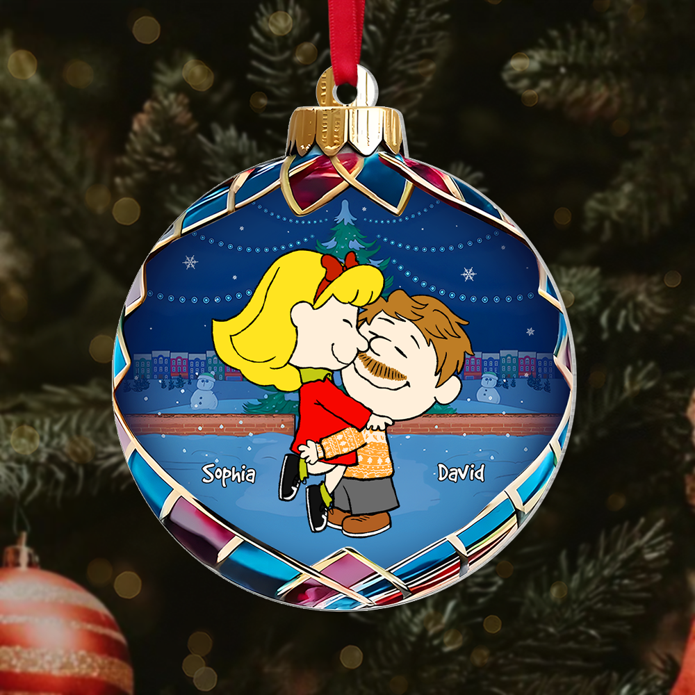 Personalized Gifts For Couple Christmas Ornament 05OHPU121124HG