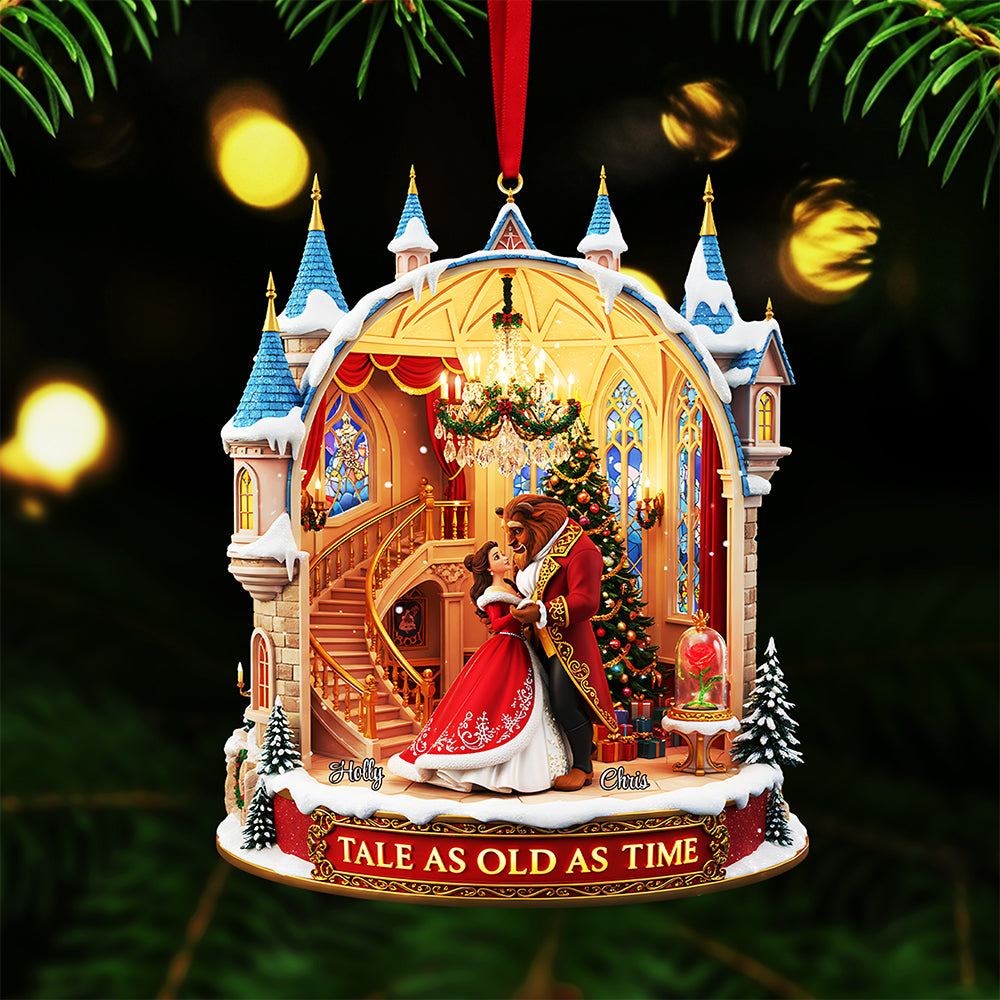 Alternative view of Personalized Gifts For Couple Christmas Ornament 05pgta290925