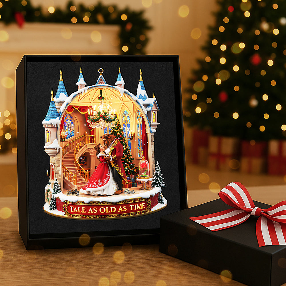 Personalized Gifts For Couple Christmas Ornament 05pgta290925 - Image 4