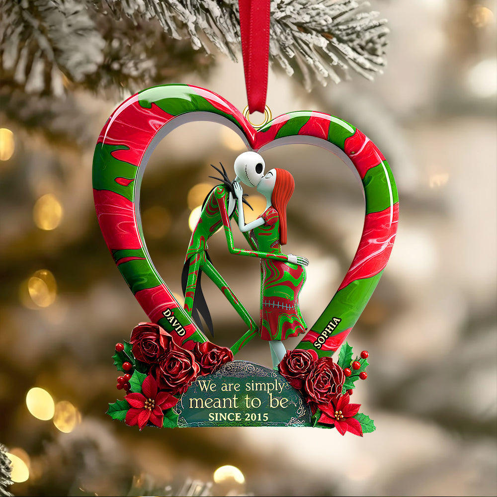 Personalized Gifts For Couple Christmas Ornament 06tgtn011025