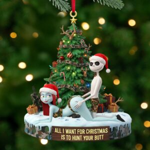 Alternative view of Personalized Gifts For Couple Christmas Ornaments 04ohmg281025