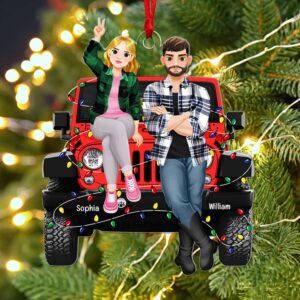 Personalized Gifts For Couple, Off Road Christmas Ornament 01ACQN100924PA