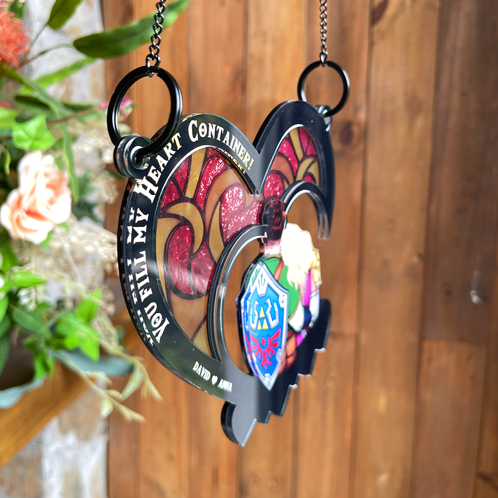 Personalized Gifts For Couple Suncatcher Ornament 02hupu180524hh - Image 4