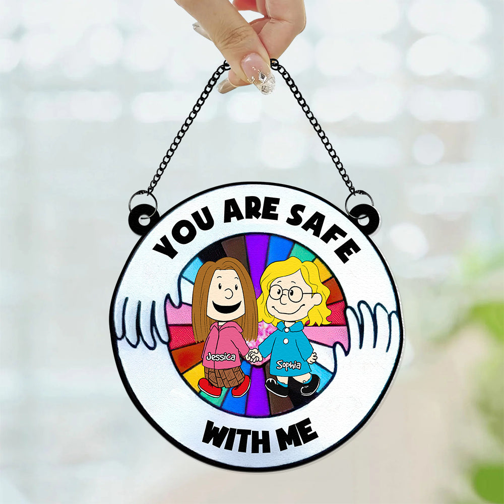 Personalized Gifts For Couple Suncatcher Ornament 02OHDT160125DA - Image 3