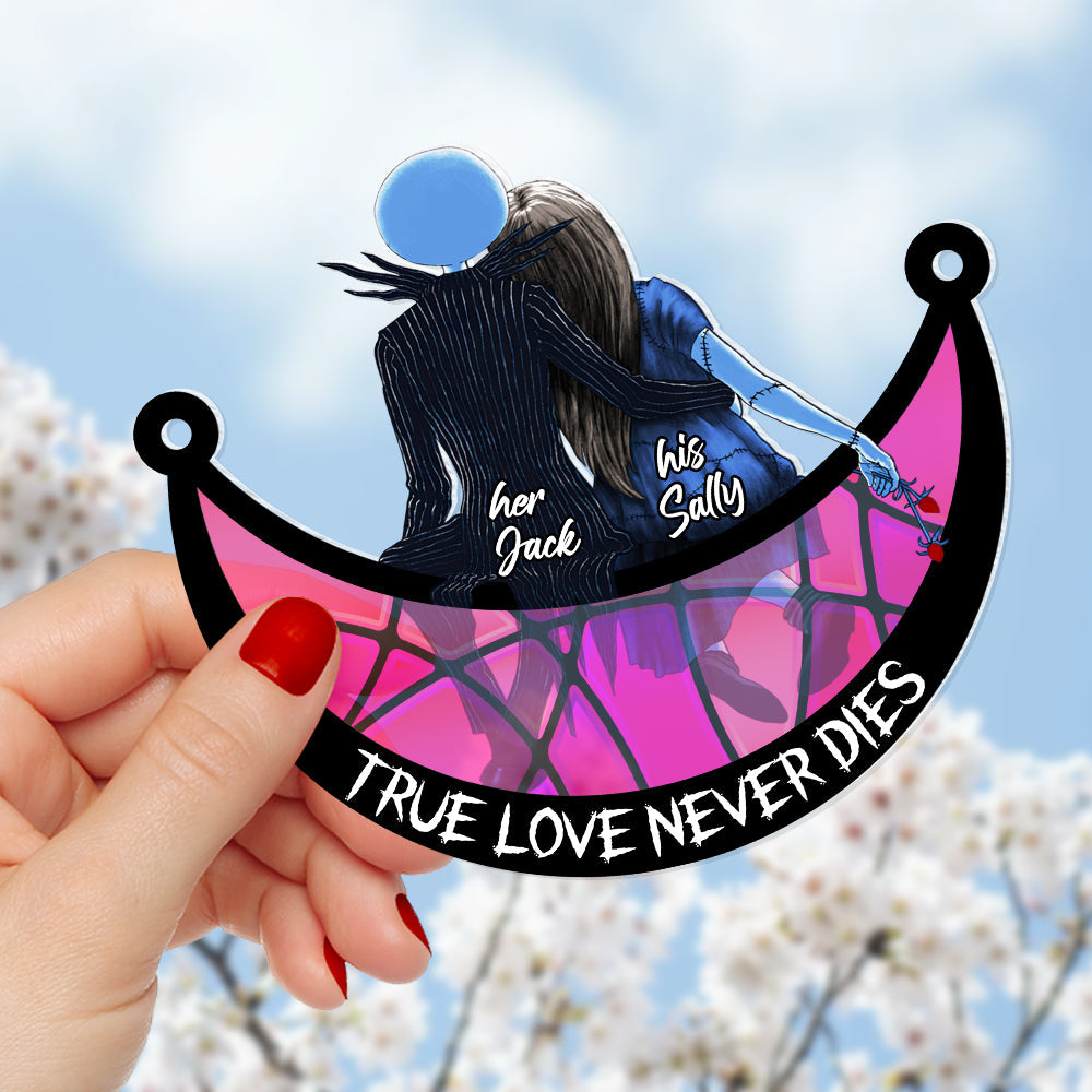 Personalized Gifts For Couple Suncatcher Ornament 03ACDT120724 - Image 4