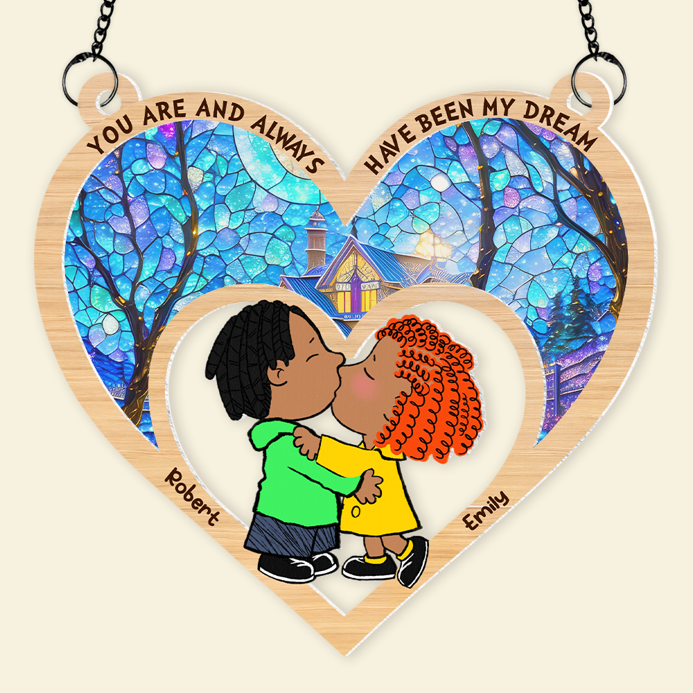 Personalized Gifts For Couple Suncatcher Ornament 03kapu091224hg - Image 6