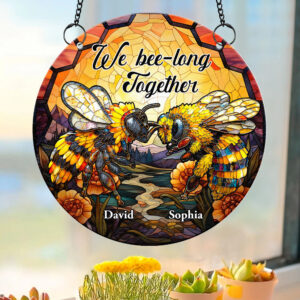 Personalized Gifts For Couple Suncatcher Ornament 03TGDT091224