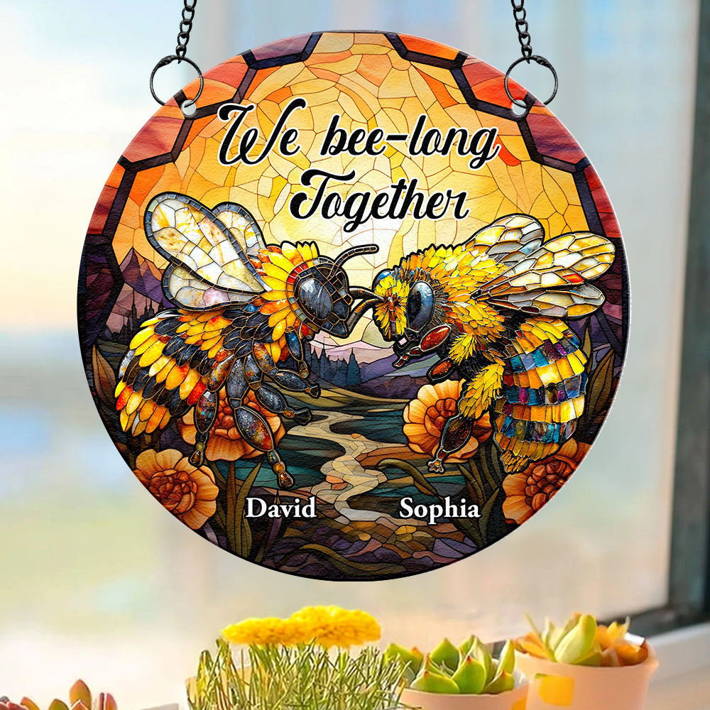 Personalized Gifts For Couple Suncatcher Ornament 03TGDT091224