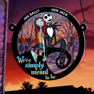 Personalized Gifts For Couple Suncatcher Ornament 04ACDT120724