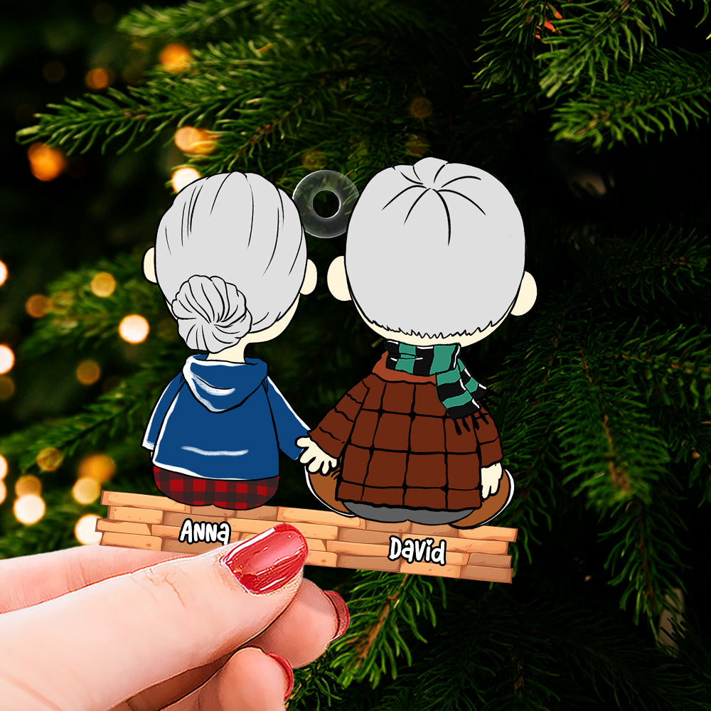 Personalized Gifts For Couples Acrylic Ornament 04OHTN031224HG - Image 3