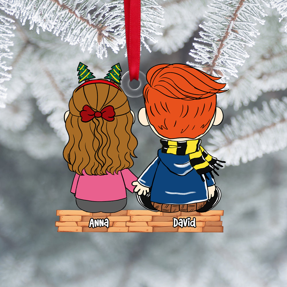 Personalized Gifts For Couples Acrylic Ornament 04OHTN031224HG - Image 4
