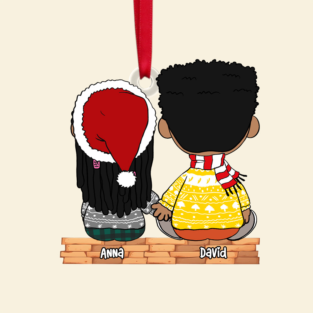 Personalized Gifts For Couples Acrylic Ornament 04OHTN031224HG - Image 5