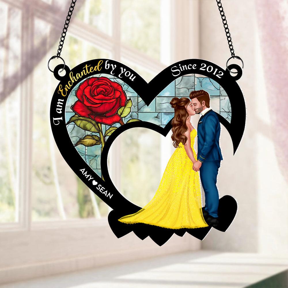 Personalized Gifts For Couples Suncatcher Ornament 03htpu170524pa