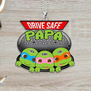 Alternative view of Personalized Gifts For DAD Car Ornament 03httn240524