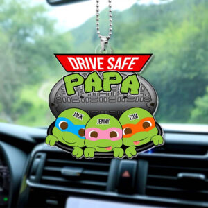 Personalized Gifts For DAD Car Ornament 03httn240524