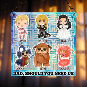 Personalized Gifts For Dad Suncatcher Ornament 03dtdt300424