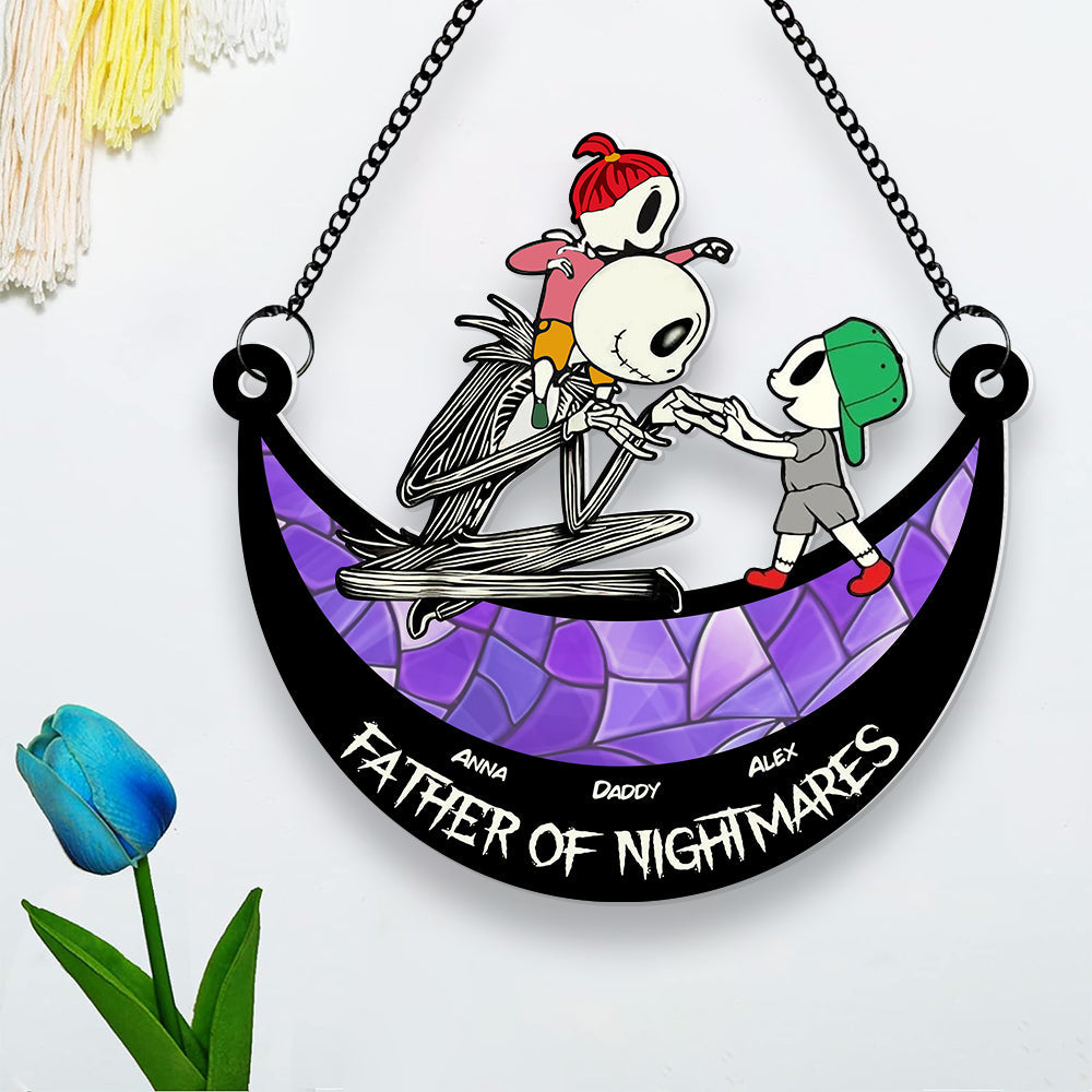 Personalized Gifts For Dad Suncatcher Ornament 04QHDT250424 Father's Day - Image 5